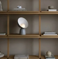Lampa Stołowa Hello Szara