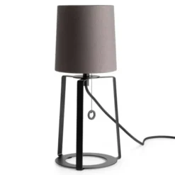 Lampa Stołowa Hood Szara Pode