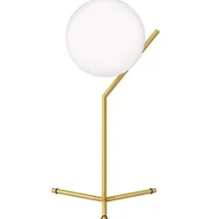 Lampa Stołowa Ic T1 High Mosiężna Flos