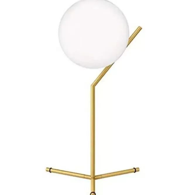 Lampa Stołowa Ic T1 High Mosiężna Flos