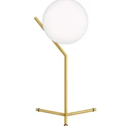 Lampa Stołowa Ic T1 High Mosiężna Flos