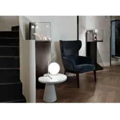Lampa Stołowa Ic T1 Low Chromowana Flos