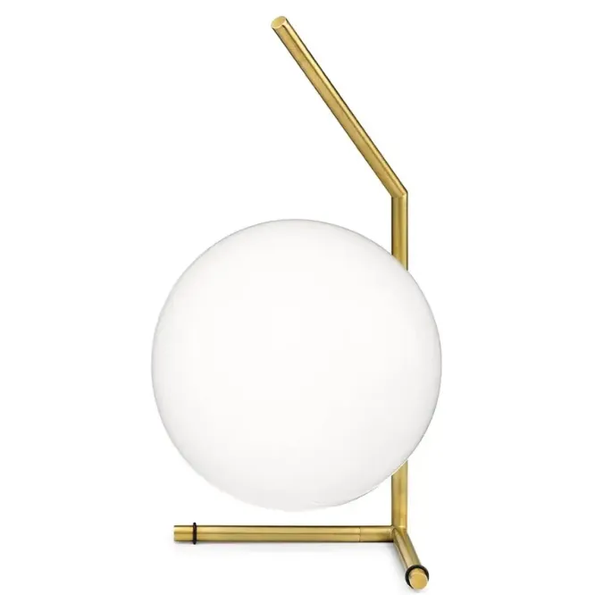 Lampa Stołowa Ic T1 Low Mosiężna Flos