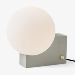 Lampa Stołowa Journey Shy1 Jedwabista-Szara Andtradition