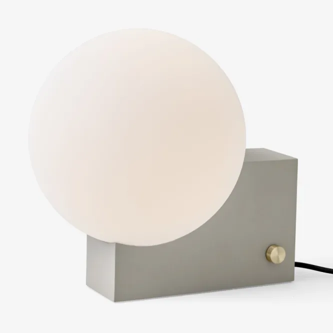 Lampa Stołowa Journey Shy1 Jedwabista-Szara Andtradition