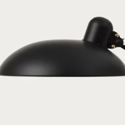 Lampa Stołowa Kaiser Idell Luxus Czarna Matowa Mosiądz Fritz Hansen