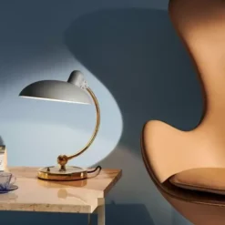 Lampa Stołowa Kaiser Idell Luxus Biała Fritz Hansen