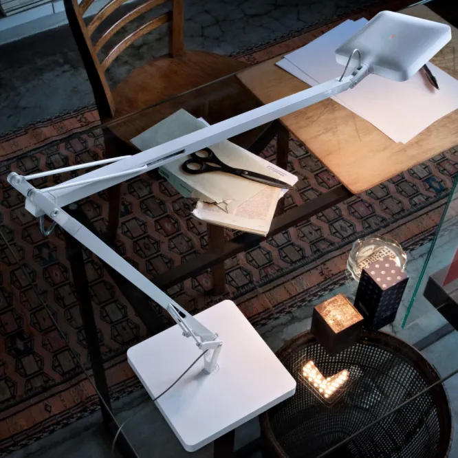 Lampa Stołowa Kelvin Led Biała Flos