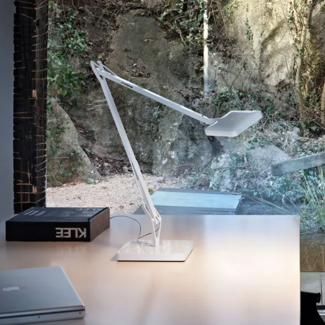 Lampa Stołowa Kelvin Led Biała Flos