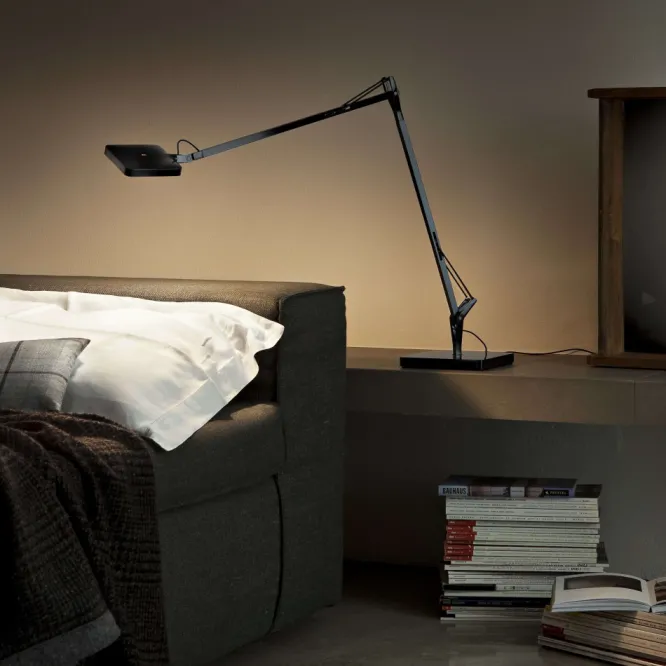 Lampa Stołowa Kelvin Led Czarna Flos