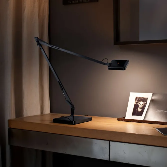 Lampa Stołowa Kelvin Led Czarna Flos
