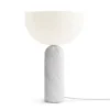 Lampa Stołowa Kizu 45 Cm Biały Marmur New Works