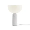 Lampa Stołowa Kizu 35 Cm Biały Marmur New Works