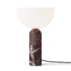 Lampa Stołowa Kizu 45 Cm Ciemnoczerwony Marmur New Works