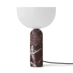 Lampa Stołowa Kizu 45 Cm Ciemnoczerwony Marmur New Works