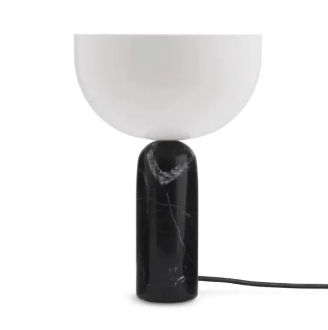 Lampa Stołowa Kizu 35 Cm Czarny Marmur New Works