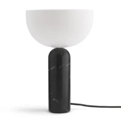Lampa Stołowa Kizu 45 Cm Czarny Marmur New Works