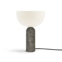 Lampa Stołowa Kizu 35 Cm Szary Marmur New Works