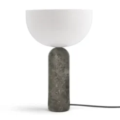 Lampa Stołowa Kizu 45 Cm Szary Marmur New Works