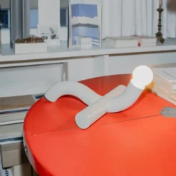 Lampa Stołowa La Due Biała Valerie Object