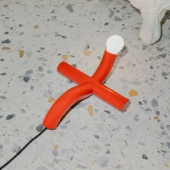Lampa Stołowa La Due Czerwona Valerie Object