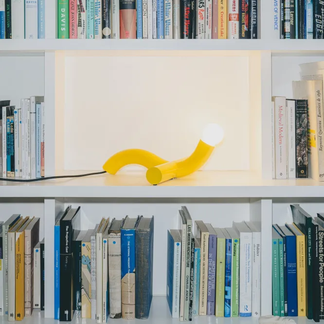 Lampa Stołowa La Due Żółta Valerie Object