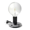 Lampa Stołowa Lampadina Czarna Flos