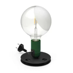 Lampa Stołowa Lampadina Zielona Flos
