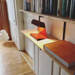 Lampa Stołowa Lampe De Bureau Czerwona Vitra