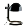 Lampa Stołowa Lauro Czarny Klosz Z Ciemnobrązową Podstawą Marset