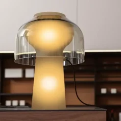 Lampa Stołowa Lilly Przydymiona Karman
