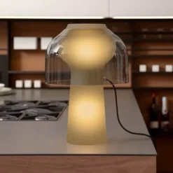 Lampa Stołowa Lilly Przydymiona Karman