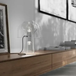 Lampa Stołowa Lilly Transparentna Karman