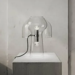 Lampa Stołowa Lilly Transparentna Karman