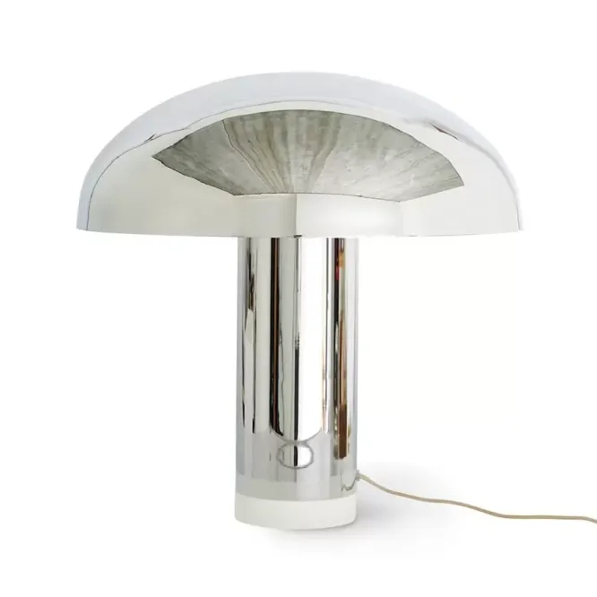 Lampa Stołowa Lounge Chromowana Hkliving