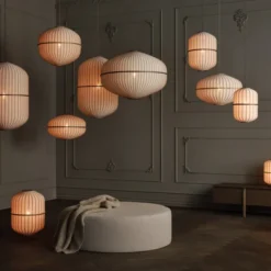 Lampa Stołowa Lucen Dąb Przydymiony Bolia