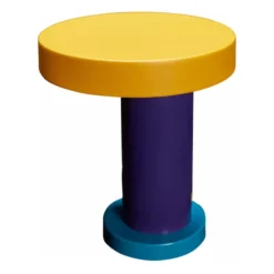 Lampa Stołowa Magic Fioletowo-Żółta Hubsch