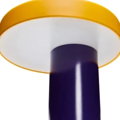 Lampa Stołowa Magic Fioletowo-Żółta Hubsch