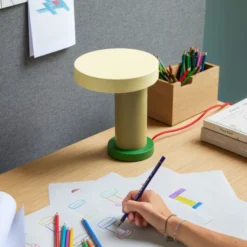 Lampa Stołowa Magic Zielona Hubsch