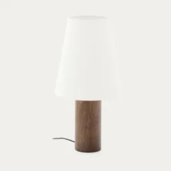 Lampa Stołowa Marga Brązowa Kave Home