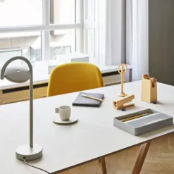 Lampa Stołowa Marselis Jasnoszara Hay