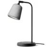 Lampa Stołowa Material Beton Jasnoszary New Works