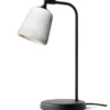 Lampa Stołowa Material Biały Marmur New Works