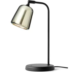 Lampa Stołowa Material Złota New Works