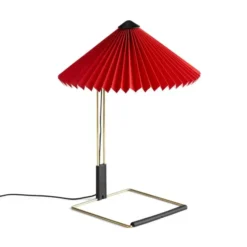 Lampa Stołowa Matin Mała Jasna Czerwień Hay