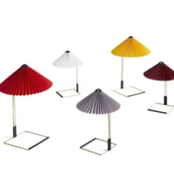 Lampa Stołowa Matin Mała Jasna Czerwień Hay