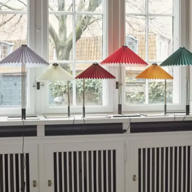 Lampa Stołowa Matin Mała Zielona Hay