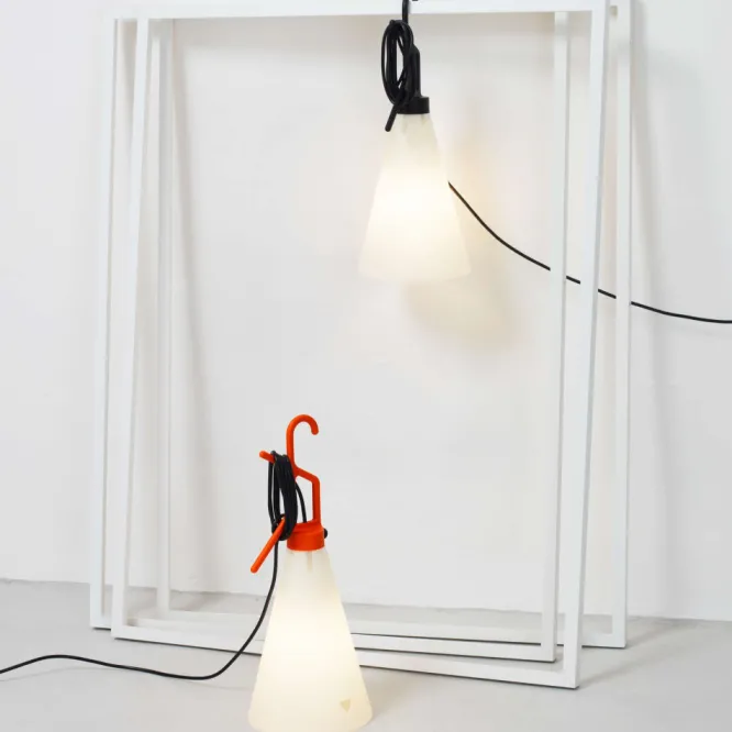 Lampa Stołowa Mayday Czarna Flos