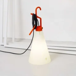 Lampa Stołowa Mayday Pomarańczowa Flos