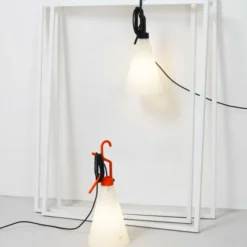 Lampa Stołowa Mayday Pomarańczowa Flos